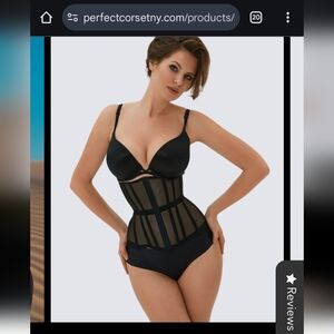 Perfect Corset NY - black corset size L, cup C/D